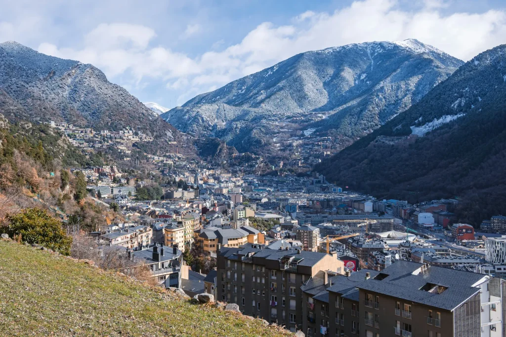 viaggio in andorra . la capitale