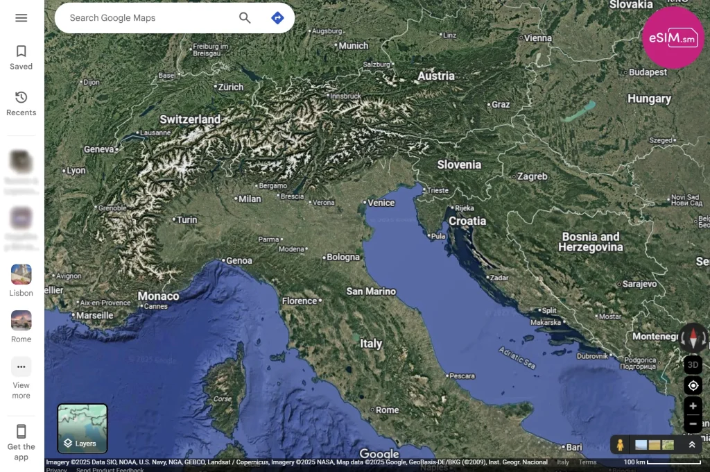 google maps - desktop version