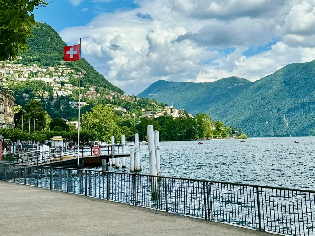trip to switzerland - lugano
