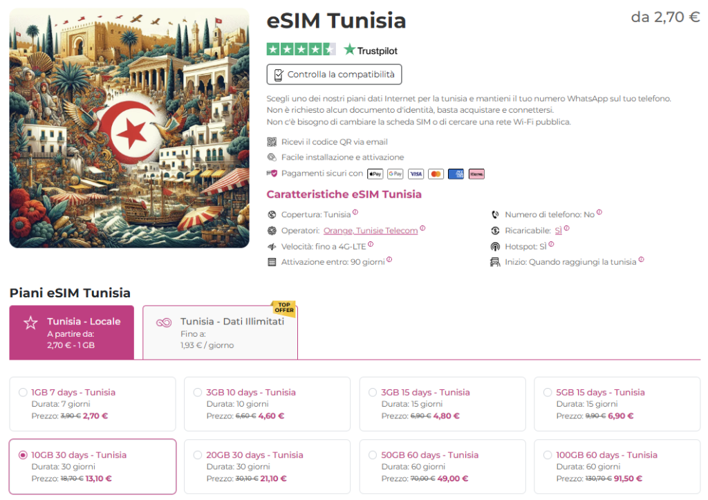 internet in tunisia con quibity.com