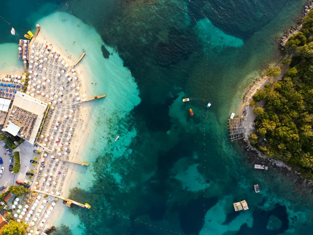 viaggio in albania Ksamil