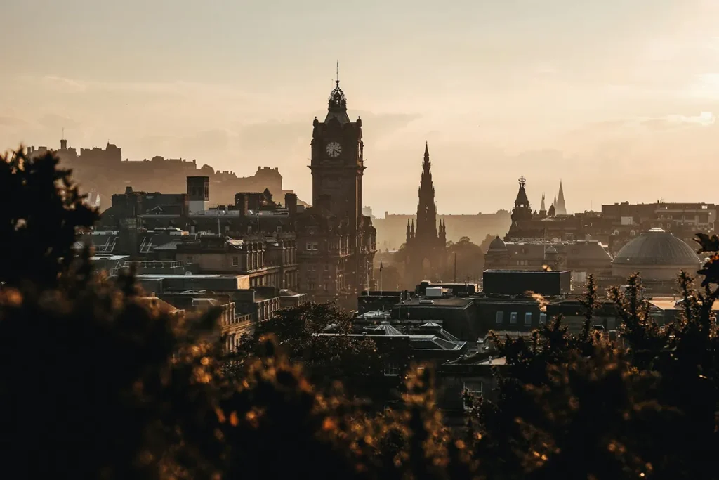 trip to the united kingdom - edinburgh