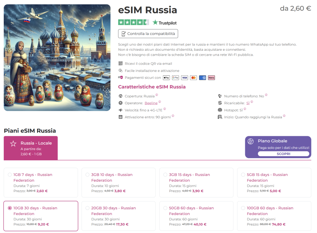 internet in russia con quibity.com